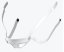 Riddell SF Cam-Loc Softcup Chinstrap - White