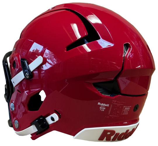 Riddell Axiom Varsity Football Helmet - Scarlet