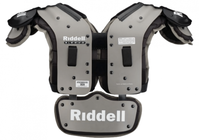 Football Shoulder Pads - Riddell Smoke Skilled - Velikost: Large 19-20"