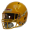Riddell Speed Icon - Gold - Helme Größe: Large