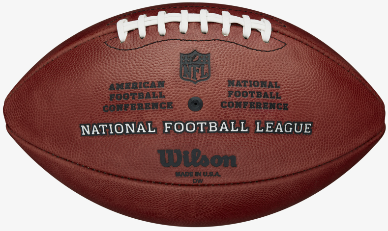 Wilson Live Enabled NFL 100 The Duke Official NFL Leather Football