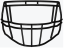 Riddell S2EG-II-HS4 Facemask - Facemask Farbe: Schwarz HS4