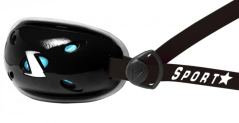 SportStar X-1 GX-4 Gel Chin Strap - Black