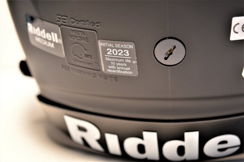 Riddell SpeedFlex Football Helmet - Black Matte - Helme Größe: Large