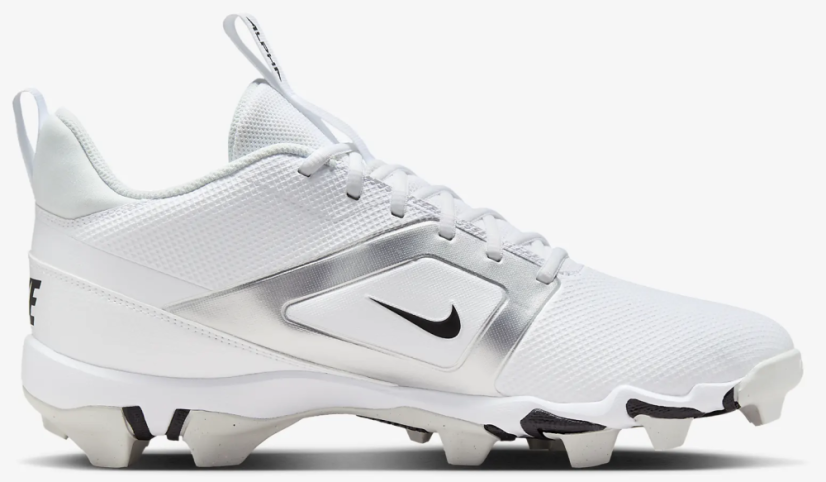 Football Cleats Nike Alpha Menace Shark 4 - White - Size: 10.5 US