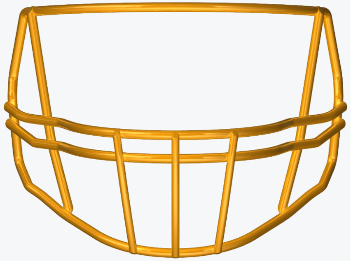 Riddell S2B-HS4 Facemask - Barva Mřížky: Gold HS4