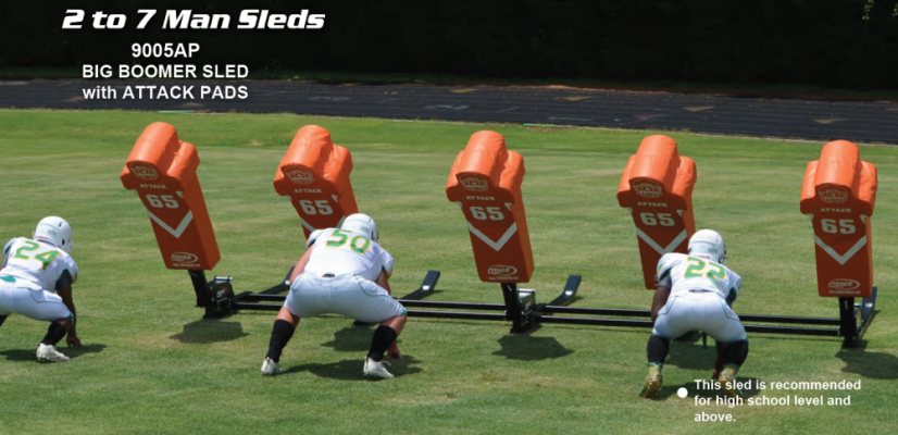 Fisher 5-Man Big Boomer Sled