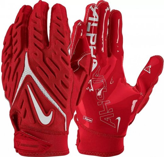 Nike Superbad 6.0 Football Gloves - University Red - Size: 2XLarge
