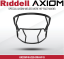 Riddell AXIOM Facemask - W-2EG-SW-HP-S - Facemask Farbe: White
