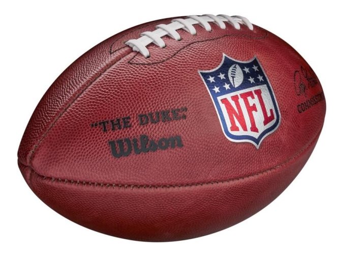 Wilson Live Enabled NFL 100 The Duke Official NFL Leather Football