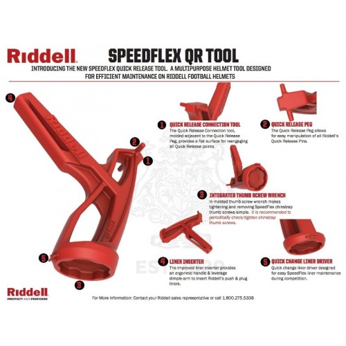 Riddell Quick Release Tool :: Bayer Team Sports
