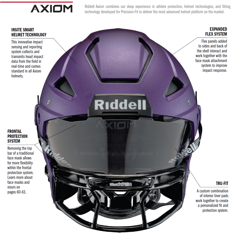 Riddell Axiom football helmet