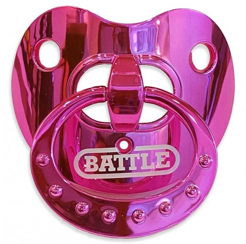Battle Binky Chrome Oxygen Football Mouthguard