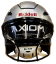 Riddell Axiom Football Helmet - Bay Silver - Helme Größe: 7-1/2