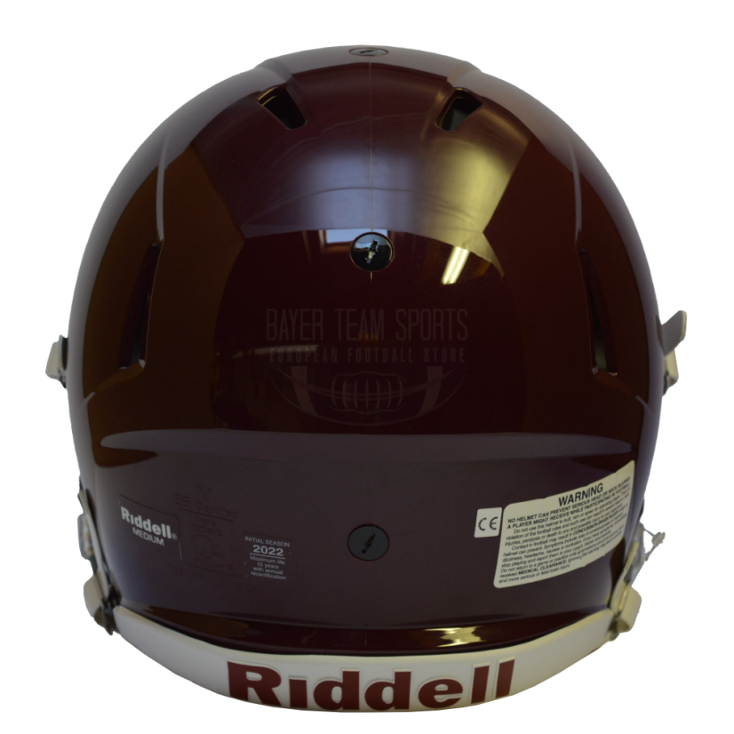 Riddell Speed Icon - Maroon High Gloss - Helme Größe: XLarge