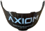 Riddell Axiom Visor Smoke - Open