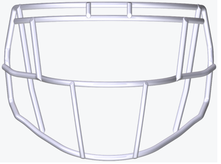 Riddell S2EG-SW-HS4 Facemask - Barva Mřížky: White HS4