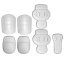 Football Slotted 7-Piece Pad Set
