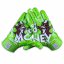 Battle "Money Man 2.0" Receiver Gloves Neon Green - Size: Large
