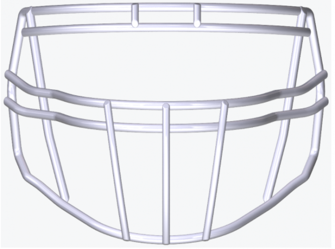 Riddell S2BDC-HS4 Facemask - Facemask Color: White HS4