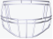 Riddell S2EG-II-HS4 Facemask - Facemask Farbe: Forest HS4