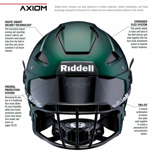 Riddell Axiom Football Helmet