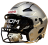 Riddell Axiom Varsity Football Helmet - Bay Silver - Helmet Size: 7