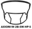 Riddell AXIOM Facemask - W-2B-SW-HP-S - Barva Mřížky: Gold
