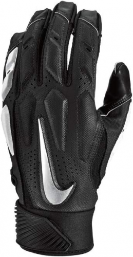 Nike D Tack 6.0 Lineman Gloves - Black - Size: Medium