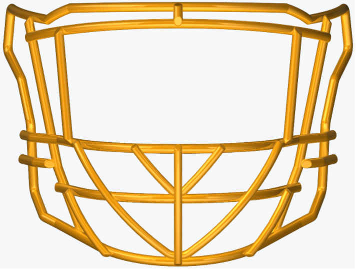 Riddell SF-2EG-TX-HD SpeedFlex Facemask - Facemask Farbe: Gold SF