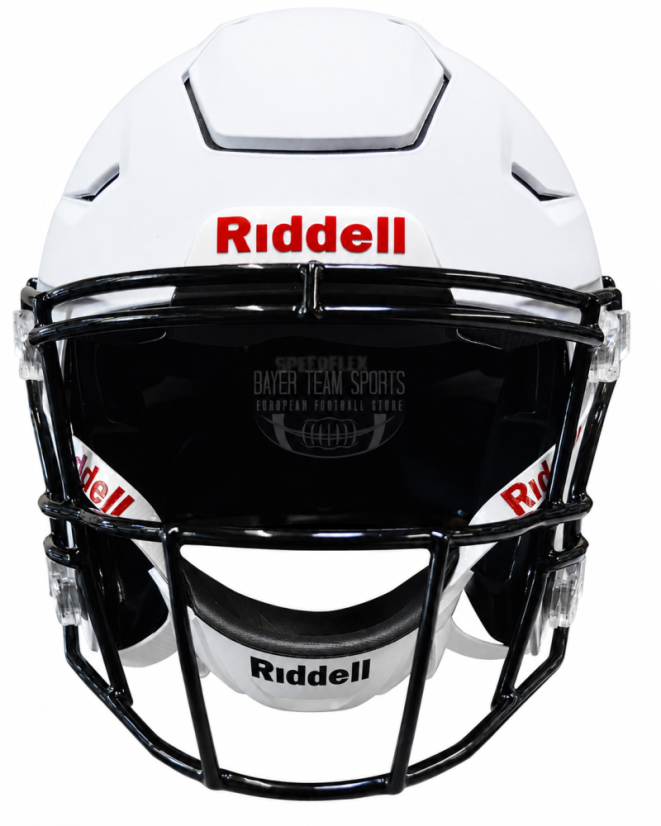 Riddell SpeedFlex- Casco de Fútbol Americano Adulto - White Matte - Talla del casco: Large
