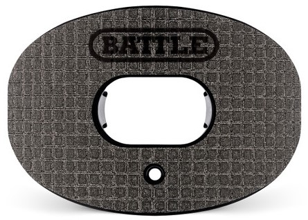 Battle "3D Diamond" Oxygen Football Mouthguard - Black