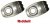 Riddell SF Side Bottom Mounting Clips - Set 2ks