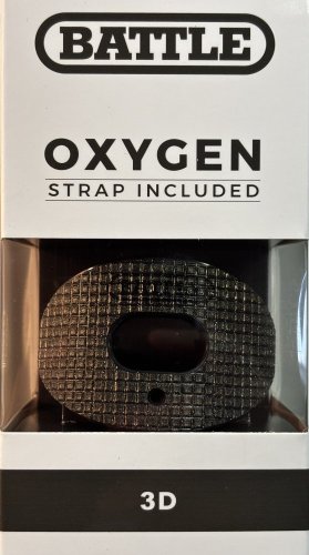 Battle "3D Diamond" Oxygen Football Mouthguard - Black