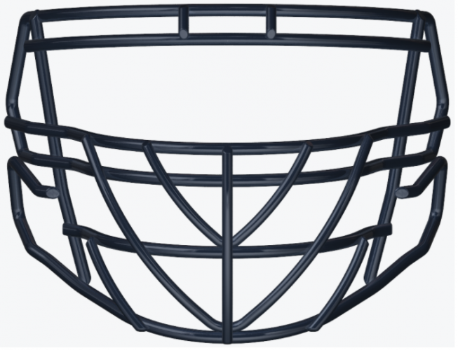 Riddell S2BDC-TX-HS4 Facemask - Facemask Color: Navy HS4