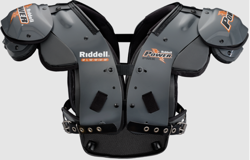 Football Shoulder Pads - Riddell POWER PMX AP - Size: Medium 18-19"