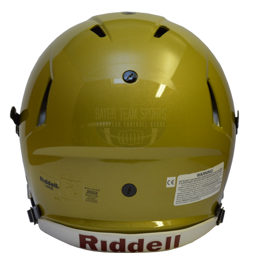 Riddell Speed Icon - Met.Vegas Gold - Helmet Size: Large