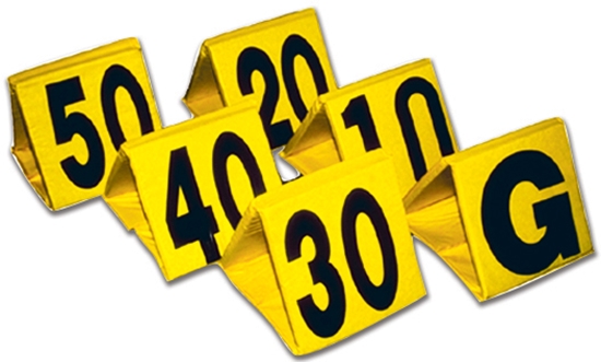 Football Sideline Yard Markers