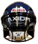 Casco Football Riddell Axiom Varsity - Navy - Taglia Casco: 7-1/4