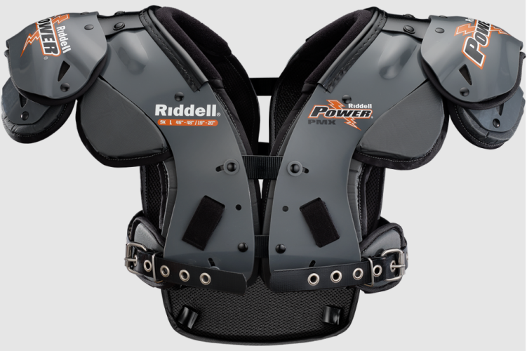 Football Shoulder Pads - Riddell POWER PMX SK - Velikost: XLarge 20-21"
