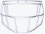 Riddell S2EG-SW-HS4 Facemask - Barva Mřížky: White HS4