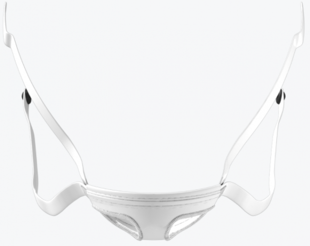 Riddell SF Cam-Loc Softcup Chinstrap - White