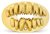 Battle "3D Jaws" Oxygen Football Mouthguard - Gold