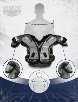 Anweisungen zum Anbringen des Shoulder Pads