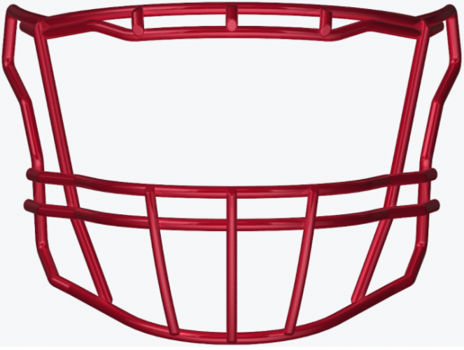 Riddell SF-2BD-HD SpeedFlex Facemask - Facemask Color: Scarlet SF