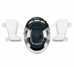 Wangenpolster Riddell Speed Icon Inflatable S-Pad White