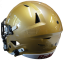 Riddell SpeedFlex Football Helmet - Met.Old Gold - Helmet Size: Medium