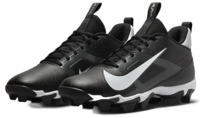 Scarpe da Football Americano Nike Alpha Menace Shark 4 - Nero - Taglia: 10.0 US