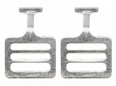 Shoulder Pads T-Hook Stainless Steel - 1" - 2er-Pack