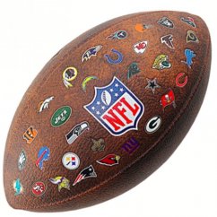 Wilson NFL OFF Throwback 32 Team Logo